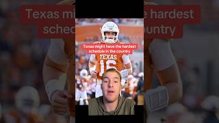 Does Texas have the hardest schedule in the country? #collegefootball #texas #fyp #trending #cfb