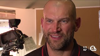 Celebrity News 5's Rob Powers interviews Browns legend Joe Thomas Net Worth