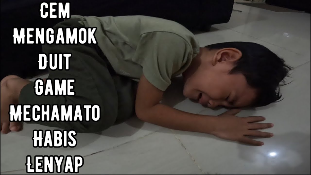 Cem mengamuk, duit game mechamato dia habis, stop time Azan 🤣