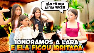 Lara Caruso ignored by the mini divas! Was she upset? • Mafê Rangel •