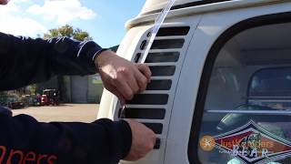 How To Fit Earz Engine Bay Air Intake VW T2 1971 to 1979 - J19101
