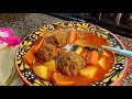 RIQUISIMAS ALBONDIGAS EN CALDO CON PAPAS Y ZANAHORIA