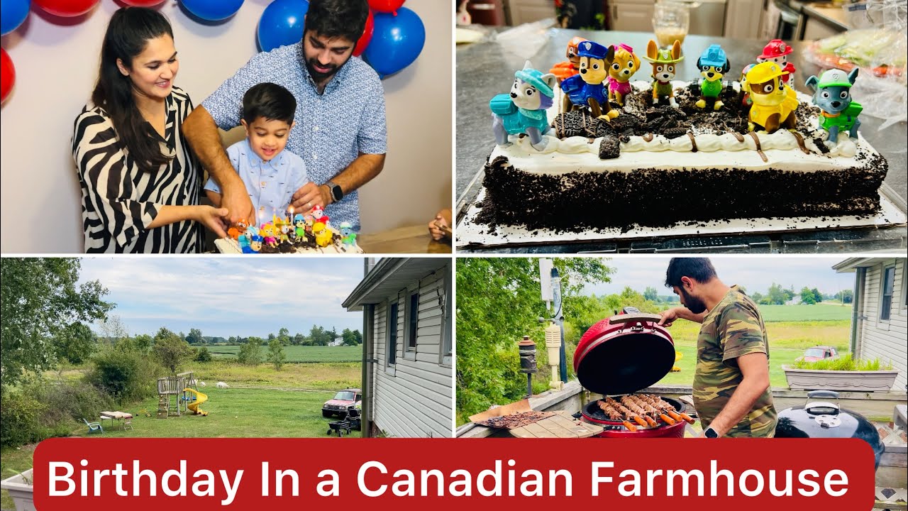 Life in Canada 🇨🇦 | Birthday in Canadian Farmhouse | Journey With Naureen 