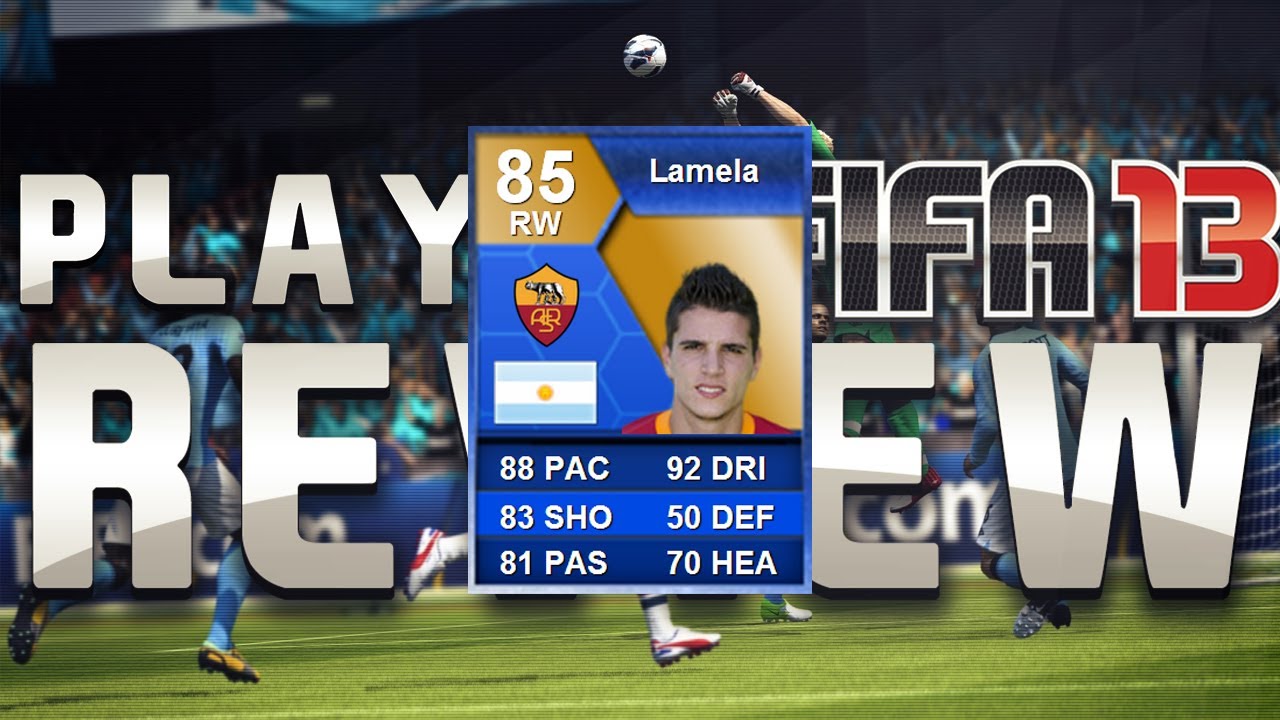 FIFA 13 - TOTS LAMELA Review - Goals, Stats and Analysis