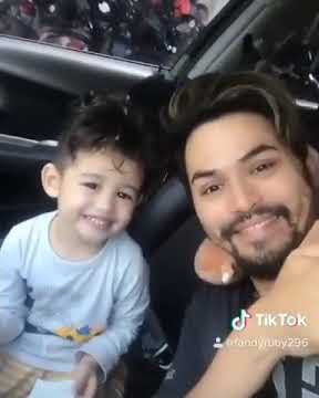 Ahmad Affandy bareng anak