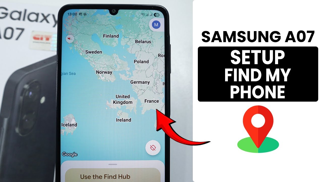 Как настроить функцию «Найти устройство» на Samsung A07 — Настройки поиска телефона