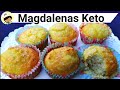 Magdalenas Keto |  Cetogenicas de Coco🥥 | Muffins Keto | Sin Gluten.