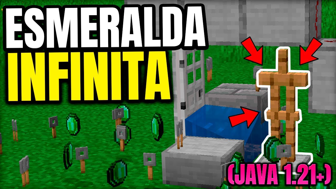 🔥 Nuevo Método Para Obtener Esmeraldas Infinitas Para Minecraft Java 1 
