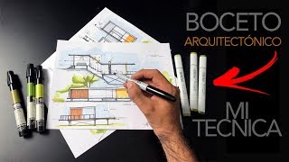 BOCETO ARQUITECTÓNICO - Así inicio mis DISEÑOS