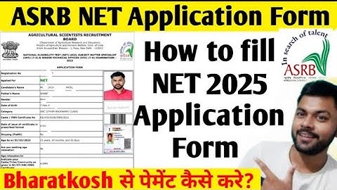 How to fill ASRB NET Application form 2025 | Payment Issue ✓ | Krishi kranti