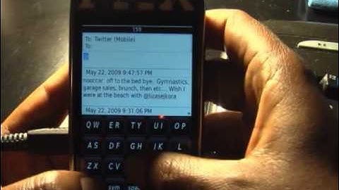 Using Text Messaging with Twitter