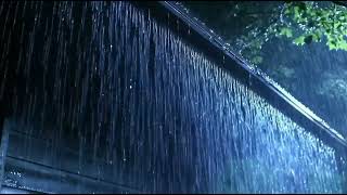 Fall Asleep in 3 Minutes (NO ADS) ⛈️ Torrential Rain & Heavy Thunder at Night
