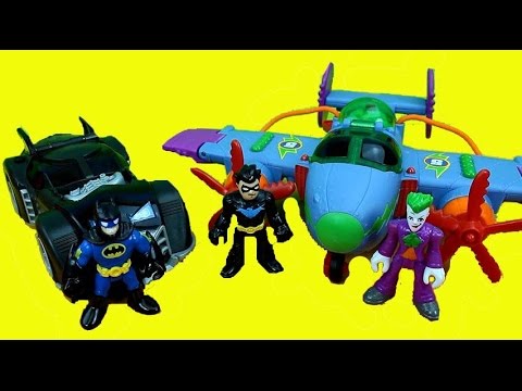 imaginext joker plane