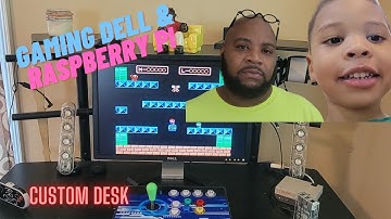 HOW TO INSTALL AN EASY ARCADE INTO A DESK | RASPBERRY PI | NINTENDO