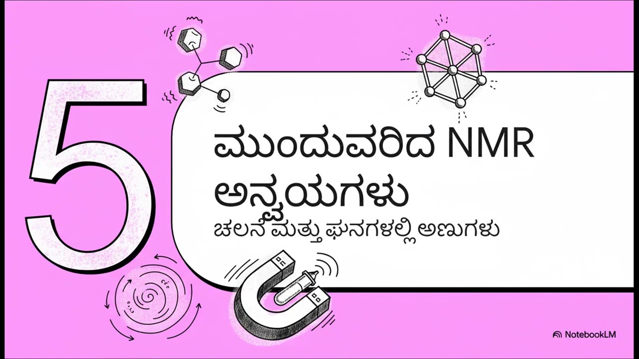 NMR SPECTROSCOPY characterization of inorganic compounds for assistant professor exam preparation 