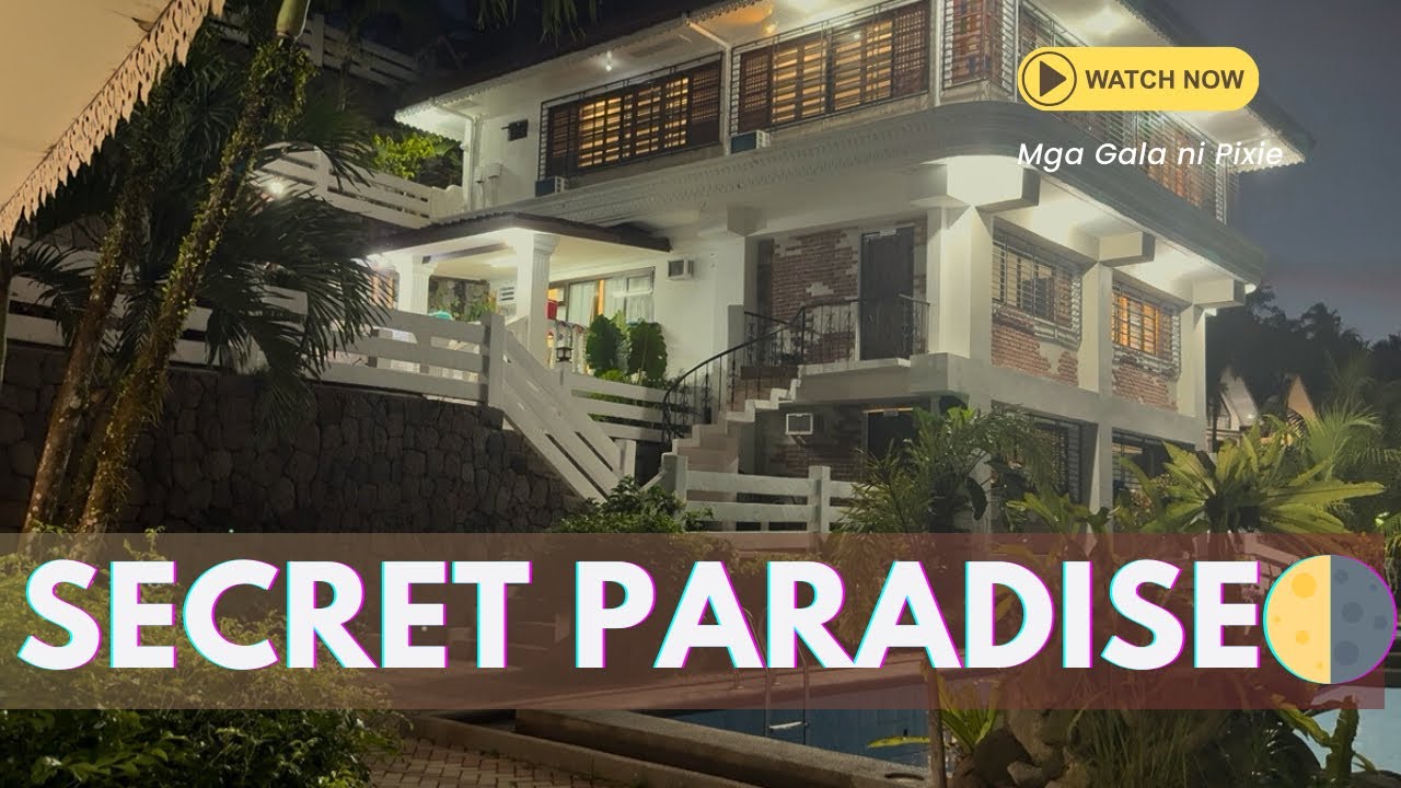 Впервые вижу этот отель ночью! 🌃 | Nagcarlan Forest Resort