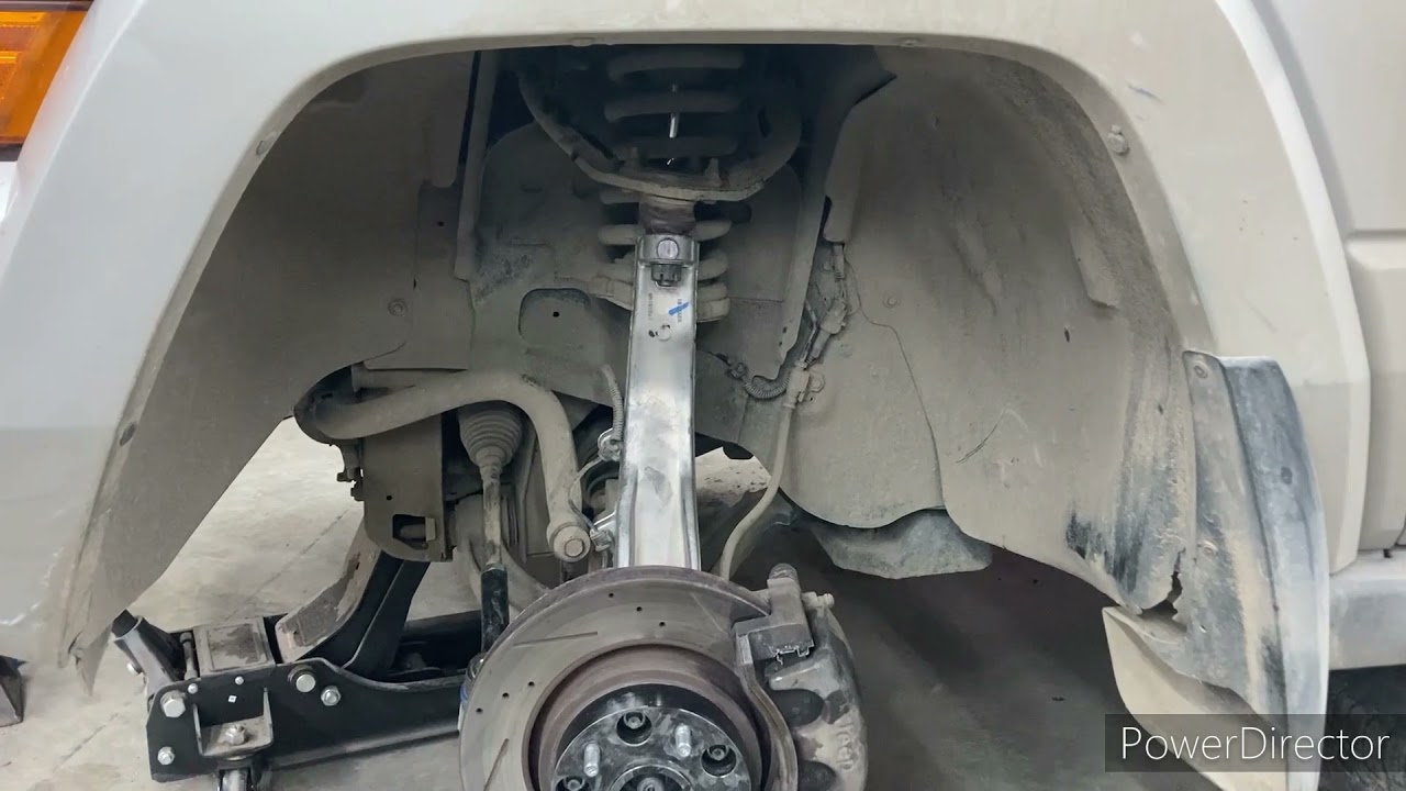 Jeep commander Front suspension issues part 4 - YouTube