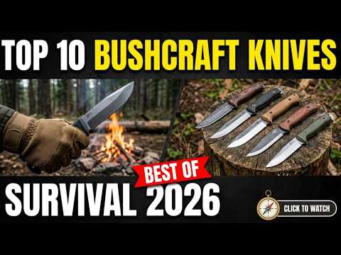 Top 10 BEST Bushcraft Knives for Survival in 2026 (Tested in Real Conditions!)