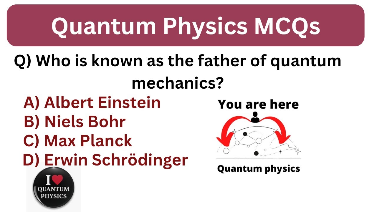 Quantum Physics MCQs for all competitive exams | quantum mechanics mcqs ...