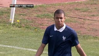 Kylian Mbappé vs Serbia U19