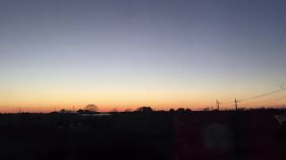 1月20日水曜日今日の日の出動画