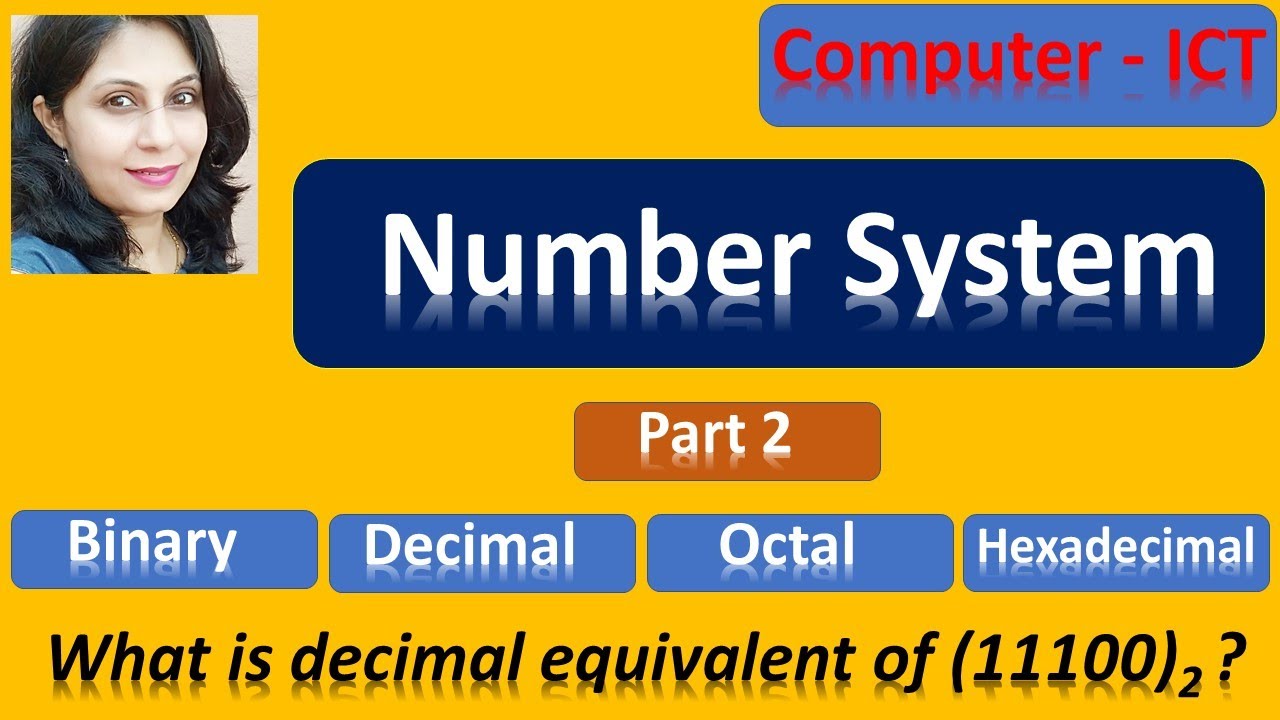 Number system in computers | Binary To Decimal and Decimal to Binary ...