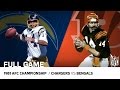 1981 afc championship game chargers vs bengals  the freezer bowl  nfl full game