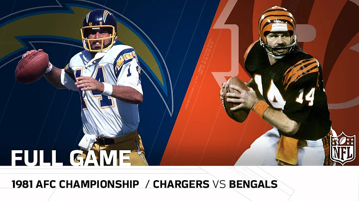 1981 AFC Championship Game: Chargers vs. Bengals |...