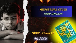 Menstrual Cycle Explained | Complete Process in Easy Way | Class 12 Biology + NEET 2027 screenshot 1