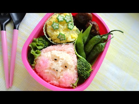 Kobitos Bento Lunch Box Kyaraben Recipeこびとづかんキャラ弁の作り方 レシピ Youtube