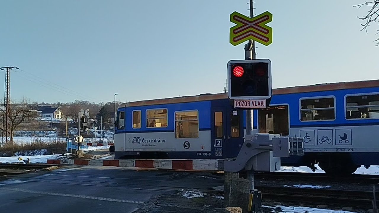 Železniční Přejezd Kralupy nad Vltavou předměstí #2 | 20.1.2026 | P2114