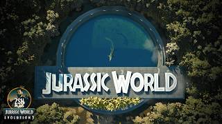 Building a LIVING Jurassic World Logo! | Jurassic World Evolution 3 #ad