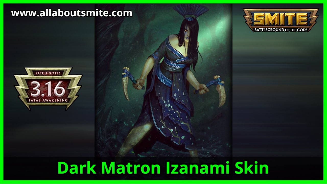 Smite - Dark Matron Izanami (Skin Spotlight) | allaboutsmite