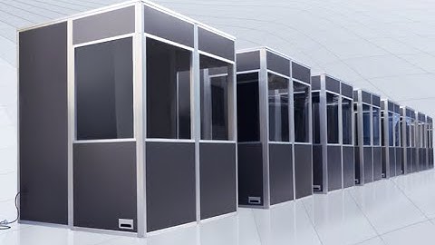 2-Person Full Size ISO Simultaneous Interpreter Booths with Hard Case