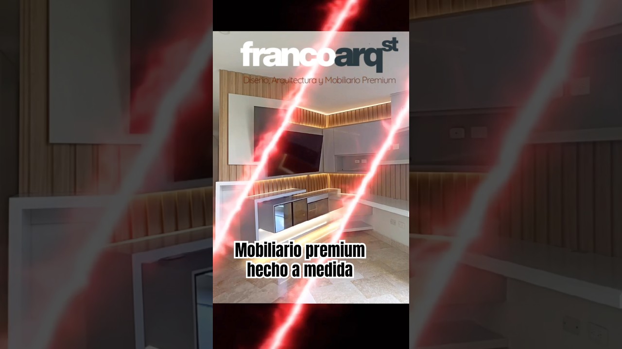 ELEGANCIA EN CADA DETALLE 🔥 | Mueble de TV Premium a Medida