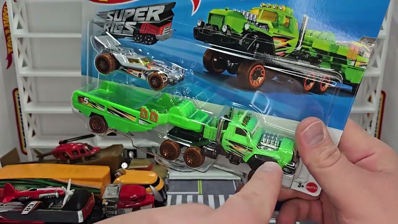 Unboxing: Hotwheels Super Rigs - Some Old School Ones Plus The