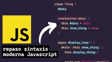 🧑‍🏫 Repasando sintaxis moderna de JavaScript