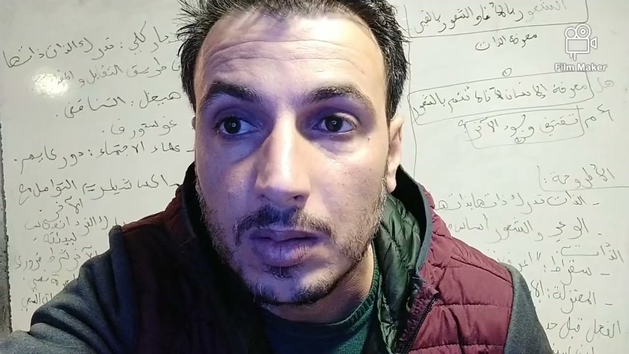 الشعور بالأنا و الشعور بالغير.   معرفة الذات