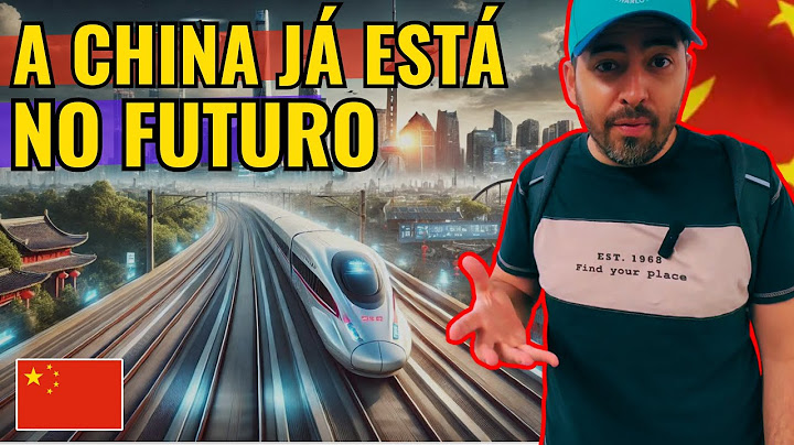 O TREM MAIS RÁPIDO DO MUNDO! O TREM-BALA CHINÊS VAI TE CHOCAR!