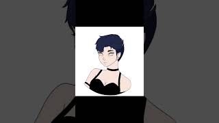 💙Shiroi’s Pride!!💙| Haikyuu OC #Short Speedpaint