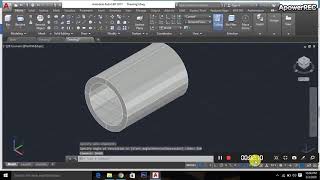 How to make Cylinder in AutoCAD  Redesign Engineering