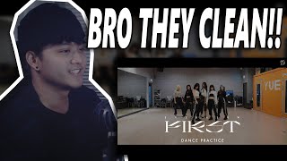 EVERGLOW - 'FIRST' DANCE PRACTICE | REACTION
