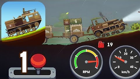 Frontline: Truck Simulator - Gameplay Walkthrough Part 1 - Normandy Operation Level 1-5 (Android)