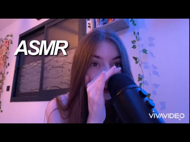 ASMR mouth sounds ( bruits de bouche ) 👄