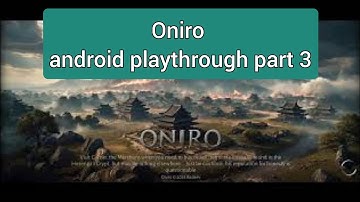 Oniro android playthrough part 3 #rpg #arpg #dungeoncrawl 