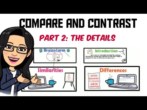 Video Compare and Contrast: Part 2: Details - youtube