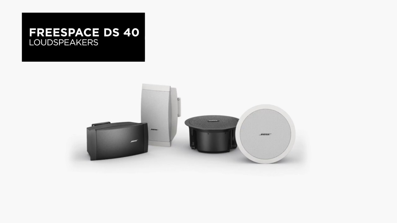 System: Bose FreeSpace DS 40 YouTube