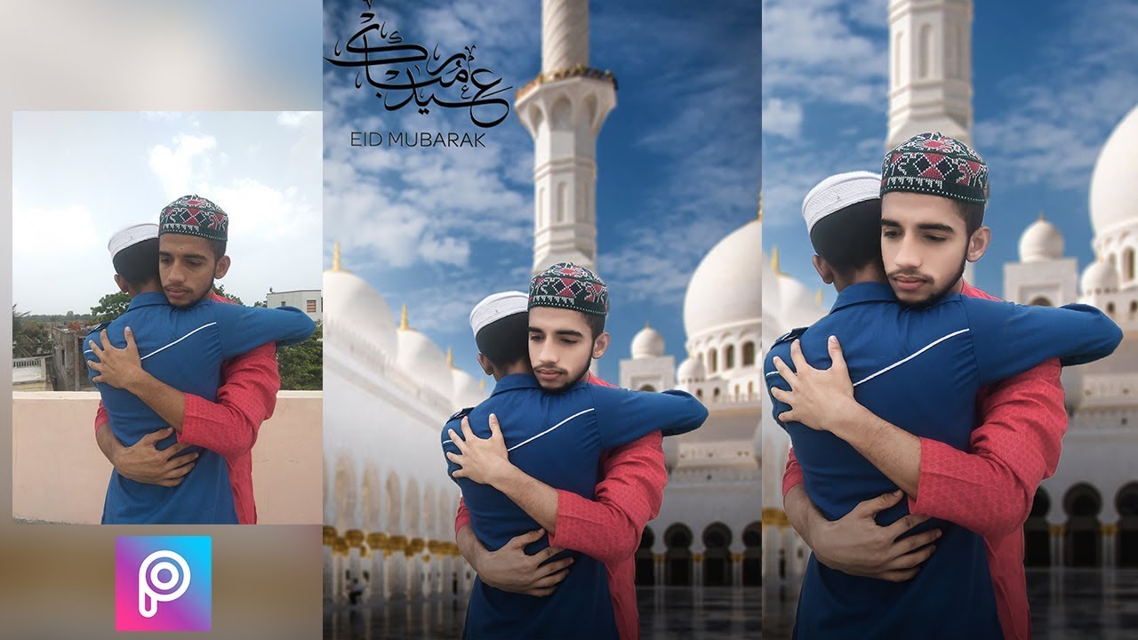 EID MUBARAK PHOTO EDITING TUTORIAL||EID SPECIAL PHOTO EDITING IN PICSART