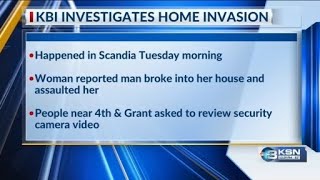 KBI investigating home invasion in northern Kansas town