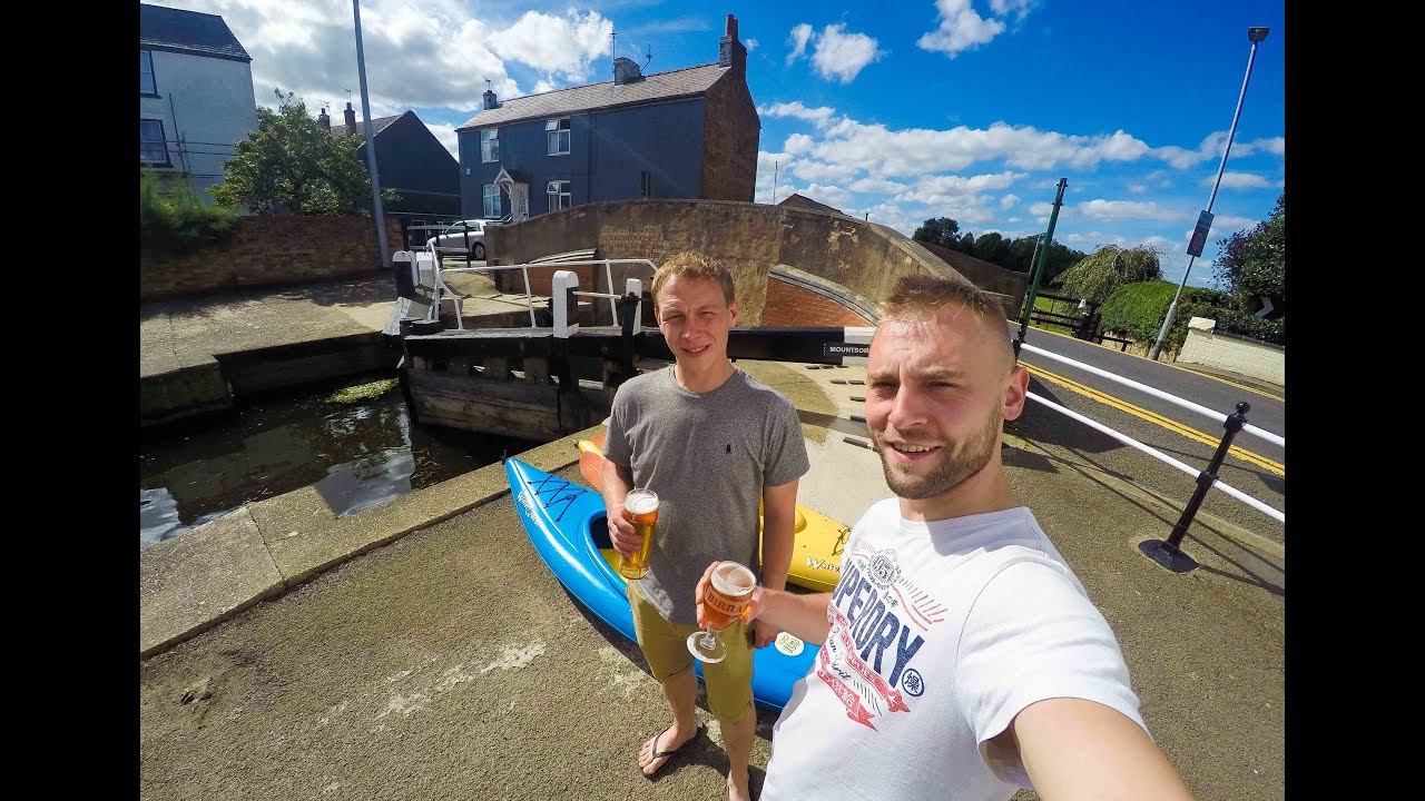 Barrow Boating - James and Phil Canoeing - YouTube